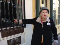 our tour guide, Mary