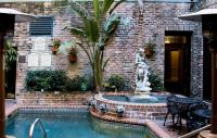 The Quarter House courtyard.