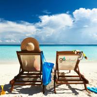 laidback on the beach