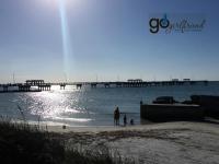 fishing from the Gulf pier