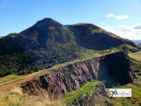 Salisbury Crags and Arthur's Seat