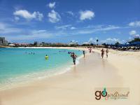 St. Martin's beautiful Mullet Bay beach