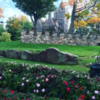 visiting Boldt Castle, 1000 Islands