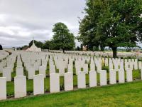 Tyne Cot Cemetery, Belgium (impeccable as they all were) - click any pic to enlarge