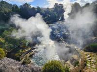 with still a volcanic connection, bubbling thermal vents are abundant in Furnas (click any photo to enlarge)