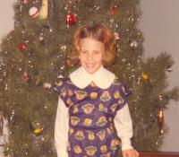 Julia at 8 years of age