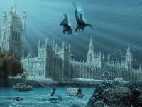 City under water