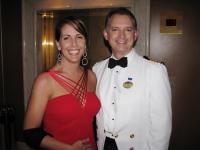Gogirlfriend and Captain Tony Draper